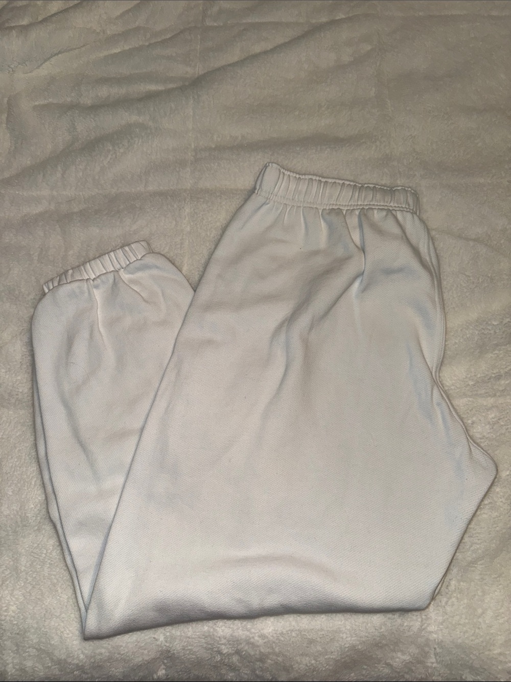 White Lulu joggers